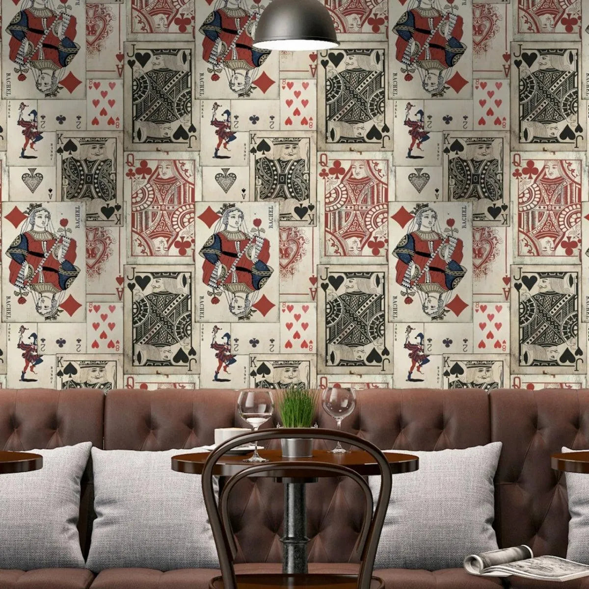 Playcards Wallpaper - Mind The Gap
