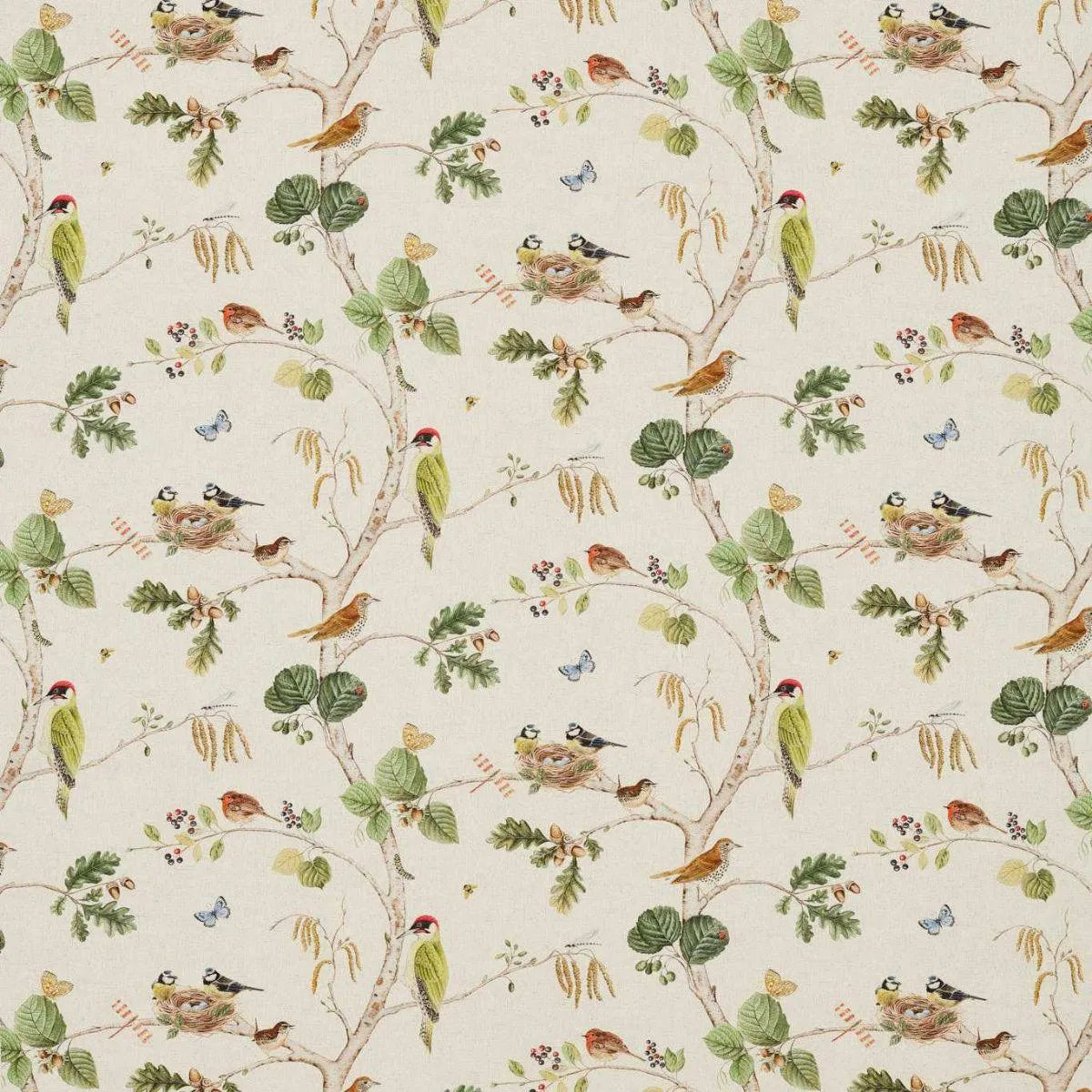 Woodland Chorus Fabric - Sanderson