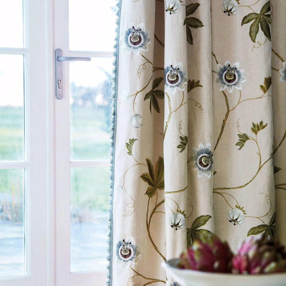Passion Vine Sage Fabric - Sanderson
