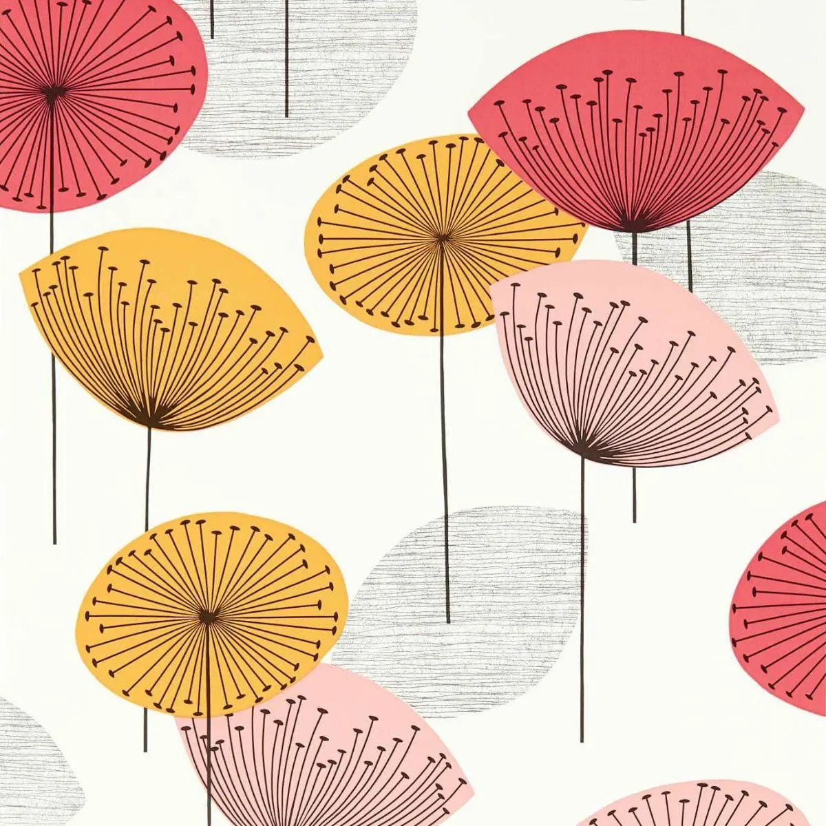 Dandelion Clocks Wallpaper - Sanderson