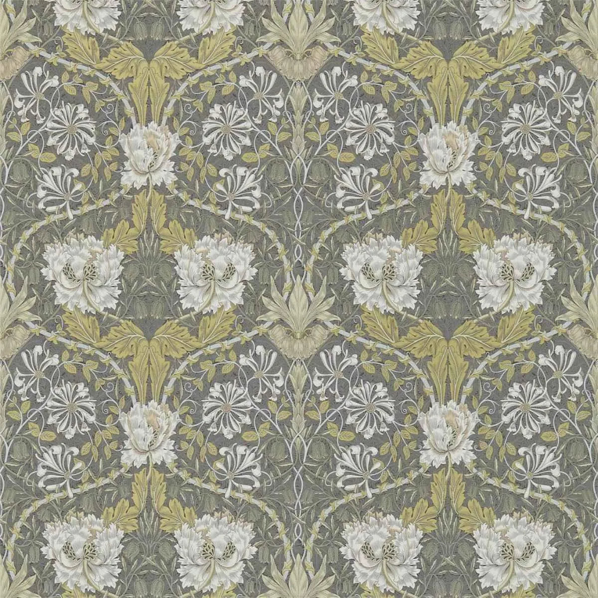 Honeysuckle & Tulip Wallpaper - Morris & Co