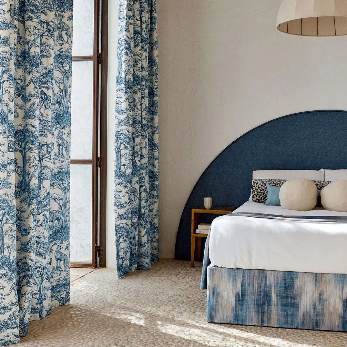 Kisumu Fabric - Clarke & Clarke X Emma Shipley