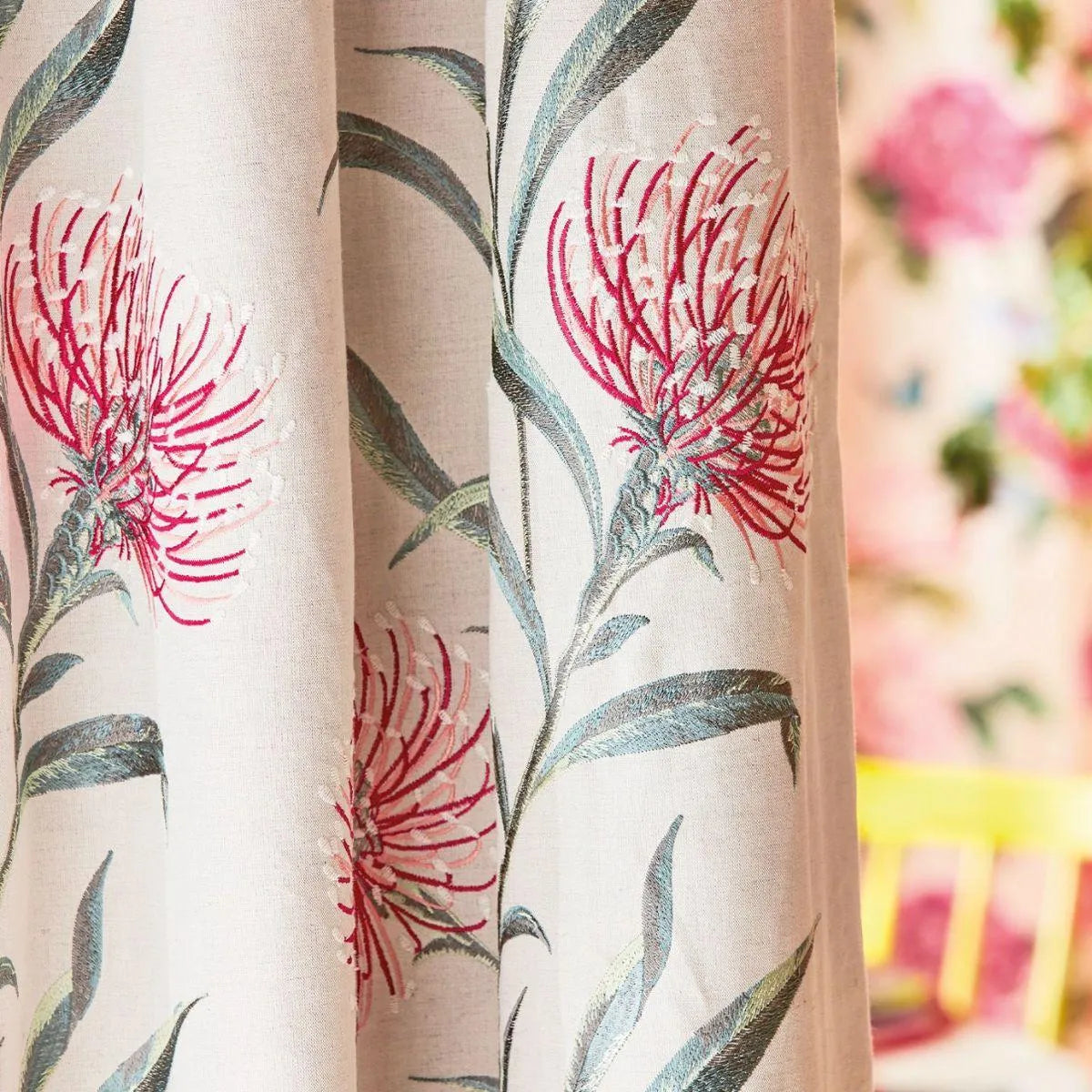 Catherinae Embroidery Fabric - Sanderson
