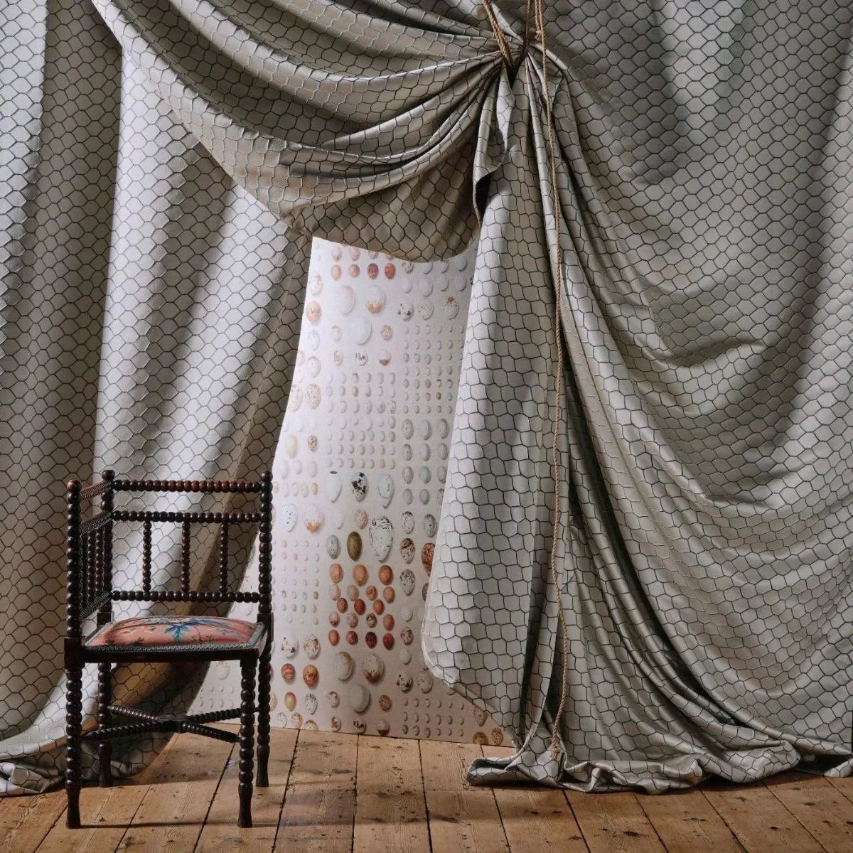 Bantam Net Fabric - Sanderson x Giles Deacon