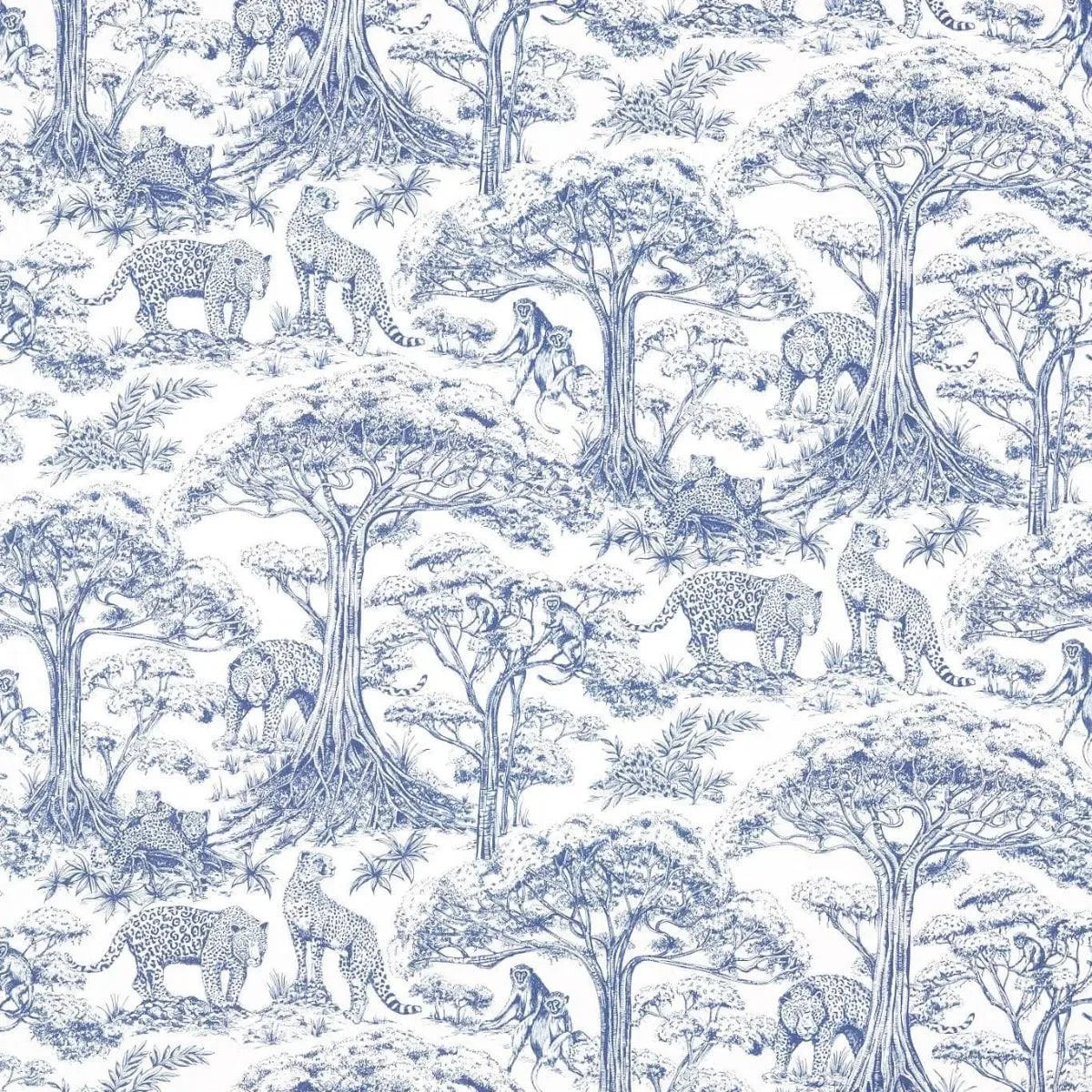 Kisumu Fabric - Clarke & Clarke X Emma Shipley