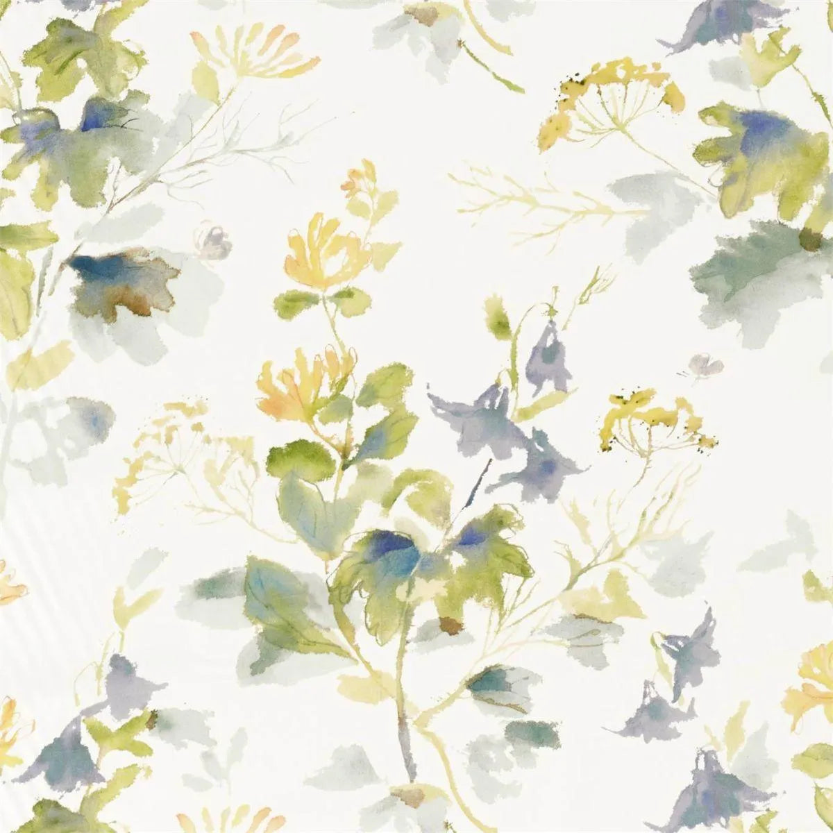 Honey Flowers Fabric - Sanderson