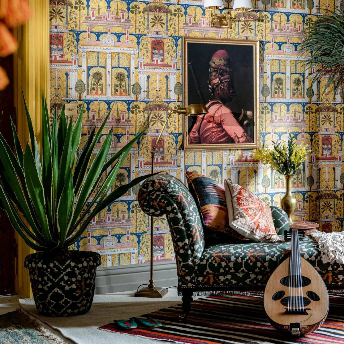 Majorelle Garden Wallpaper - Mind The Gap