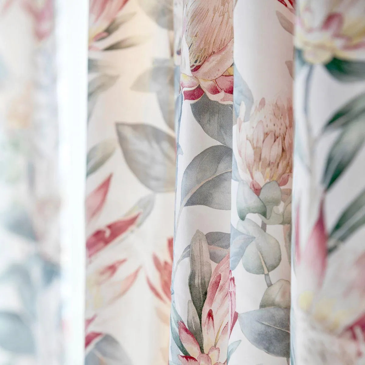King Protea Fabric - Sanderson