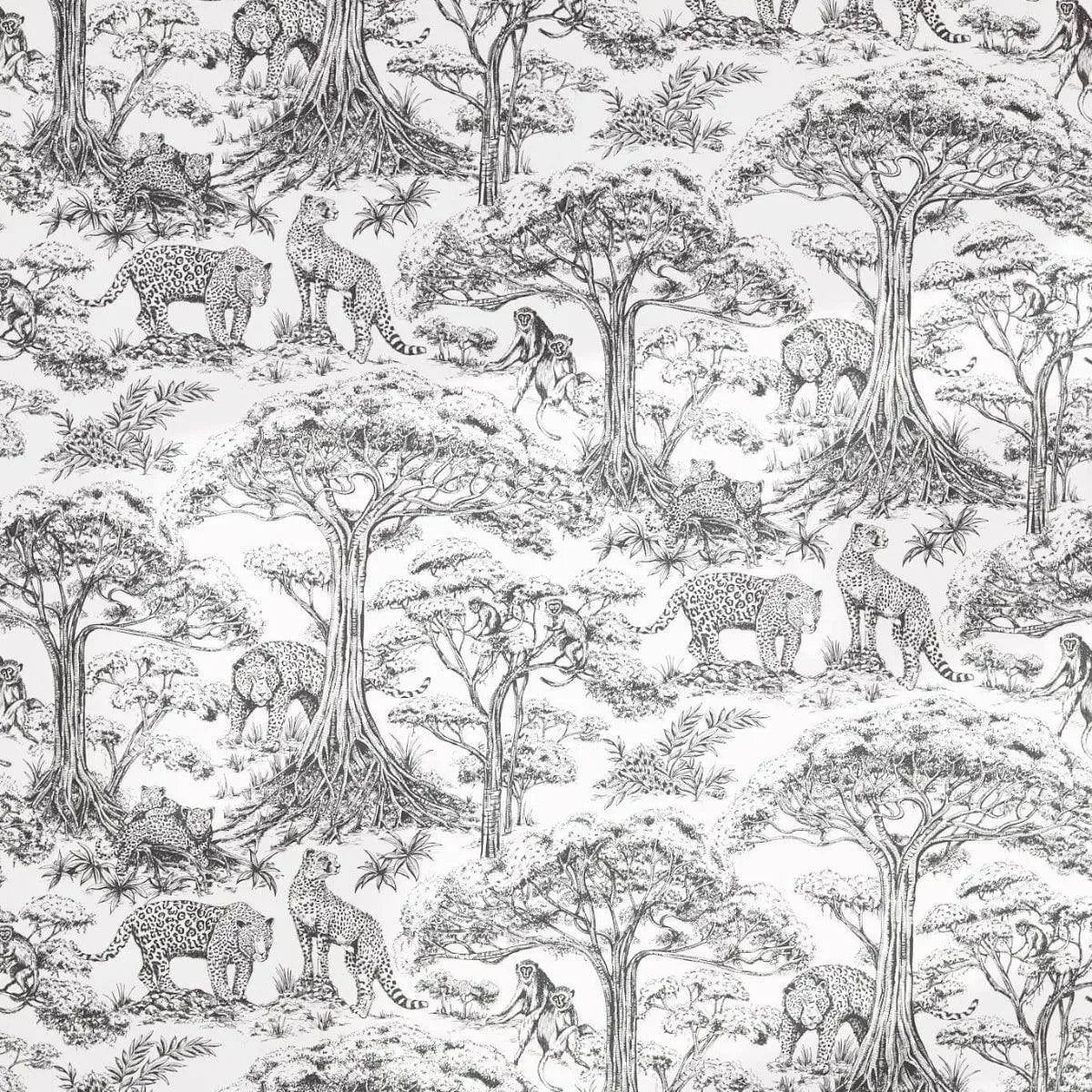 Kisumu Fabric - Clarke & Clarke X Emma Shipley