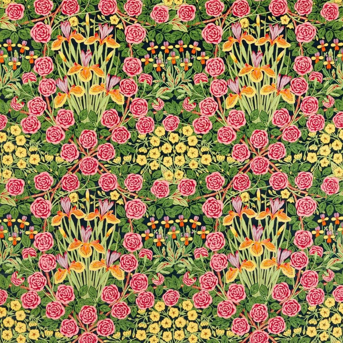 Campanula Velvet Fabric - Morris & Co