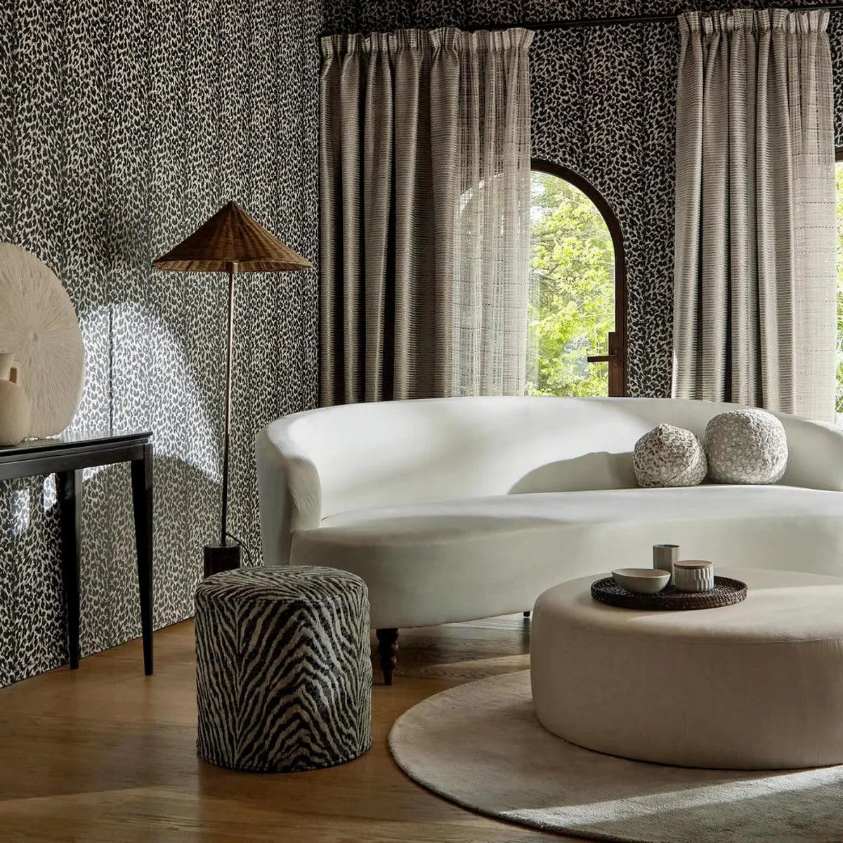 Kalya Luxe/Linen Fabric - Clarke & Clarke X Breegan Jane
