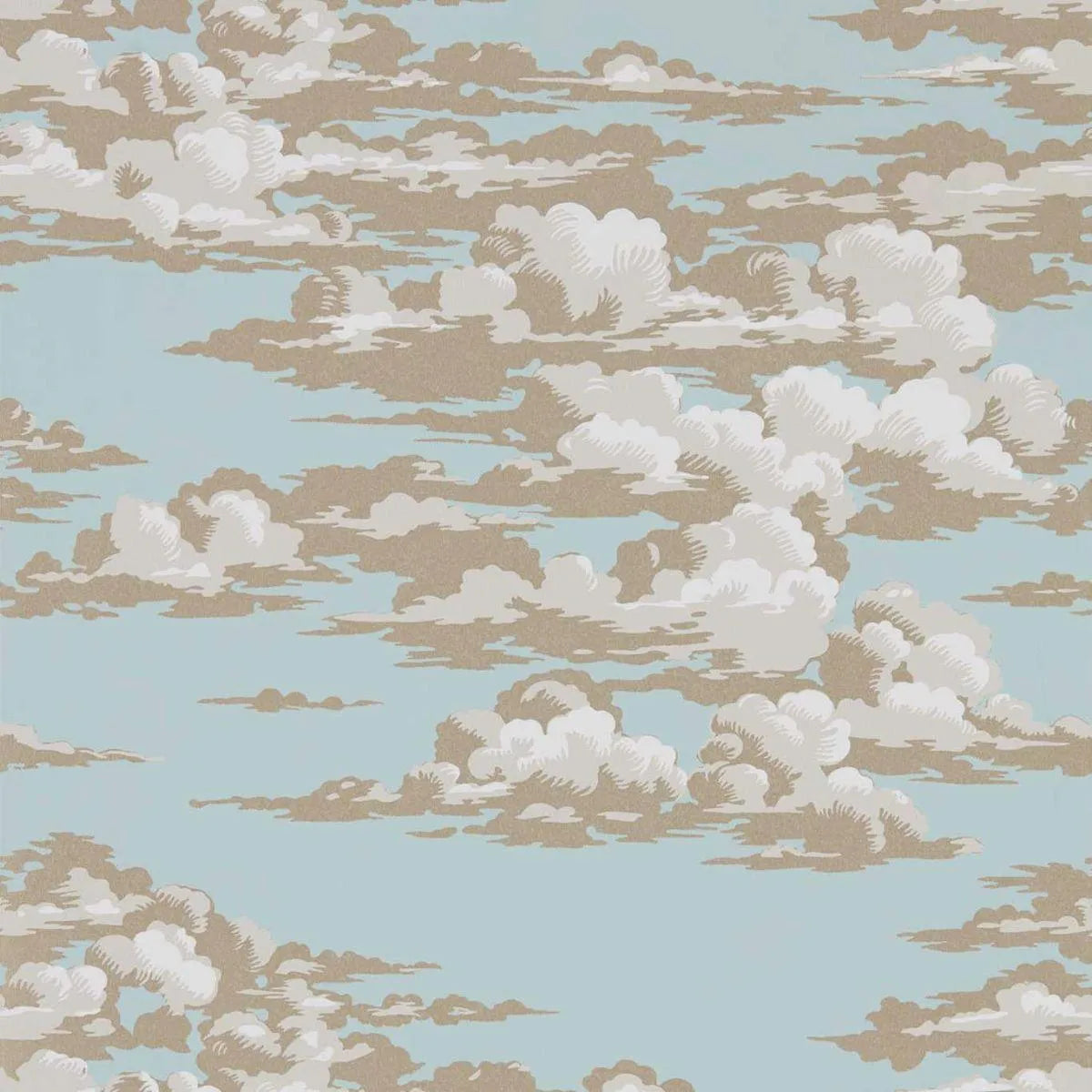 Silvi Clouds Wallpaper - Sanderson