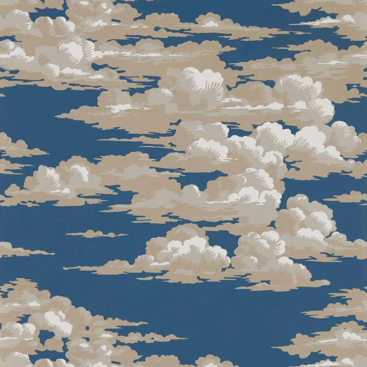 Silvi Clouds Wallpaper - Sanderson
