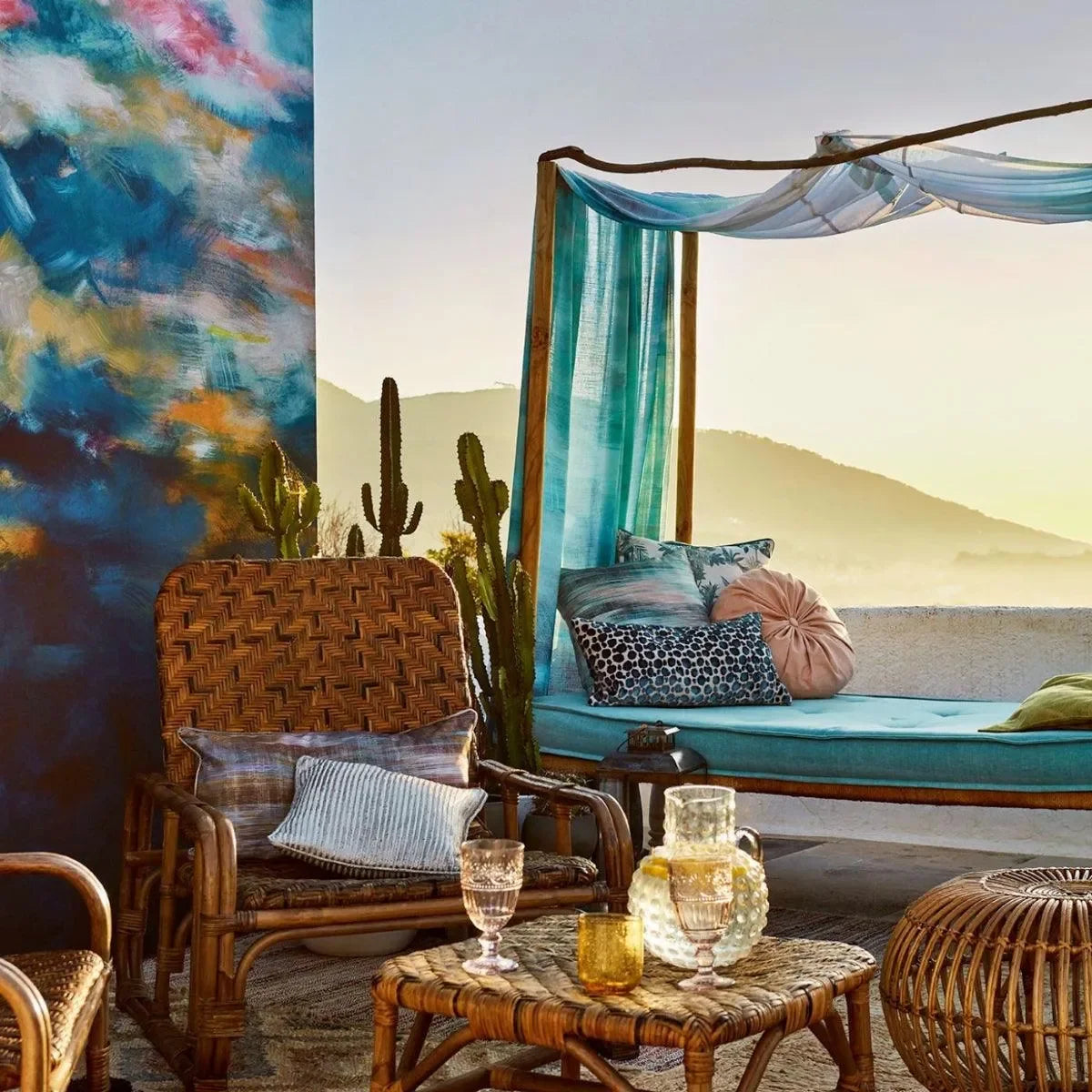 Nairobi Fabric - Clarke & Clarke X Breegan Jane