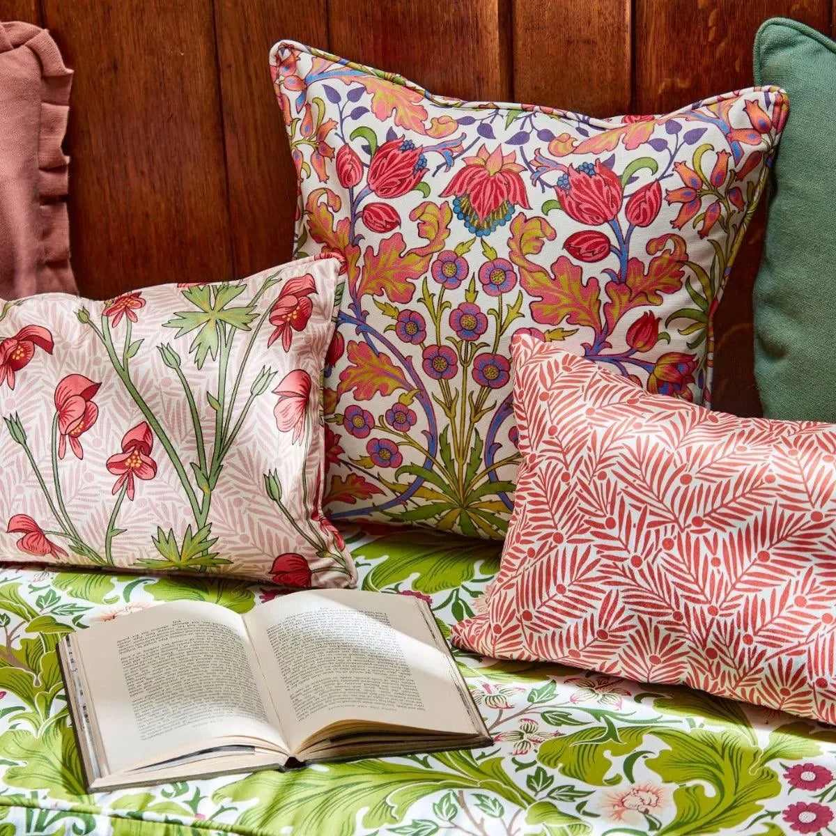 Monkshood Fabric - Morris & Co