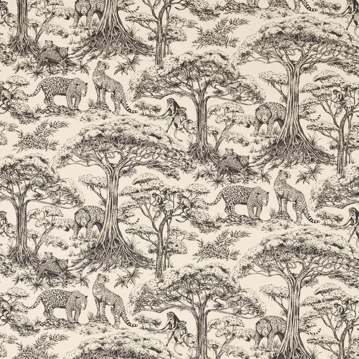 Kisumu Fabric - Clarke & Clarke X Emma Shipley