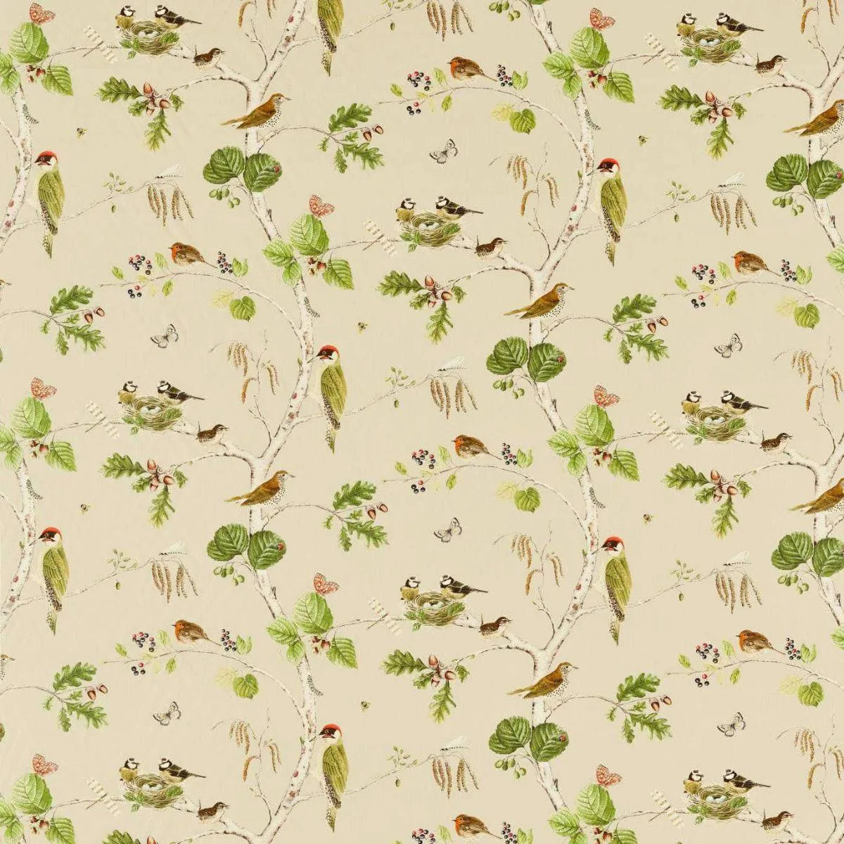 Woodland Chorus Fabric - Sanderson