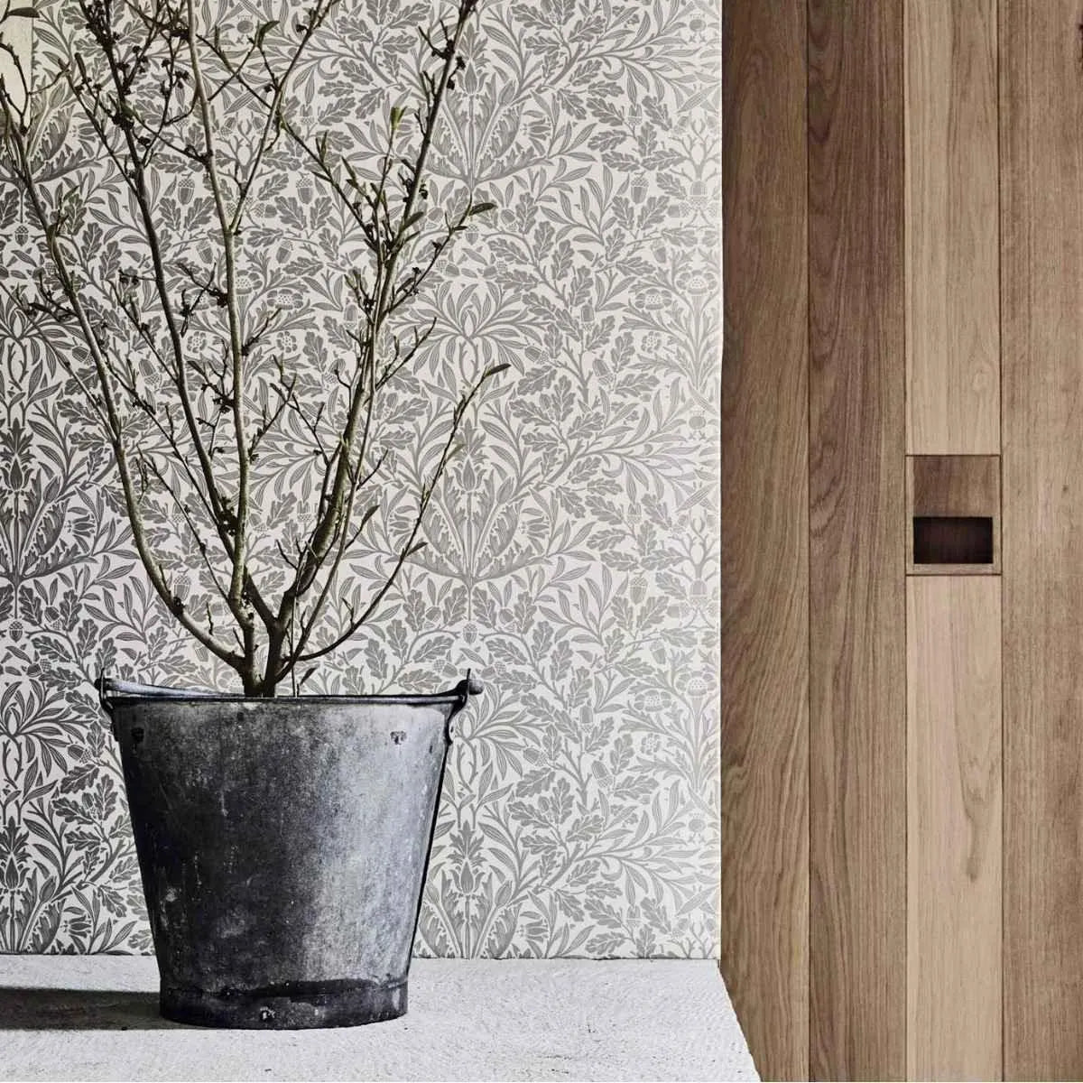 Pure Acorn Wallpaper - Morris & Co