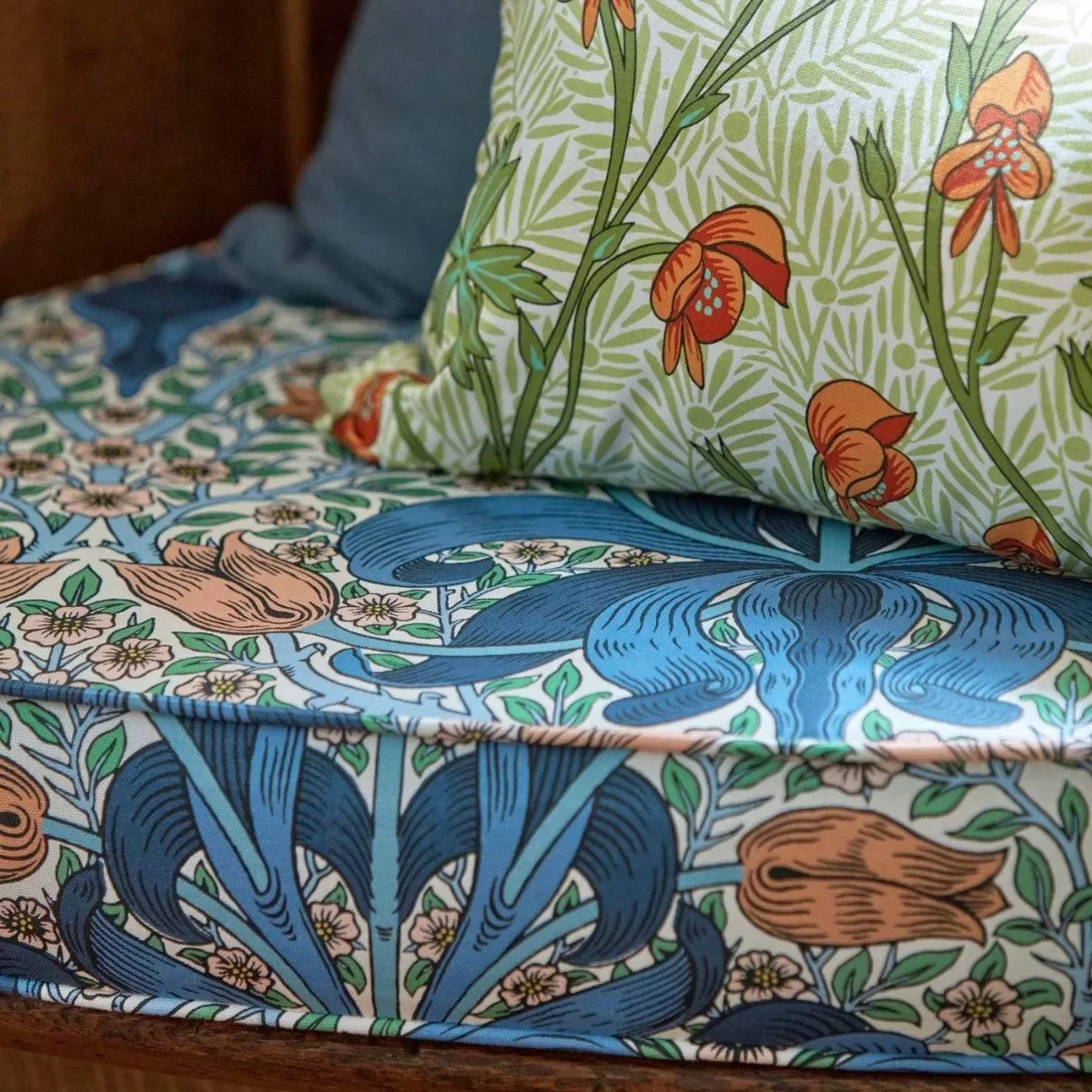 Monkshood Fabric - Morris & Co