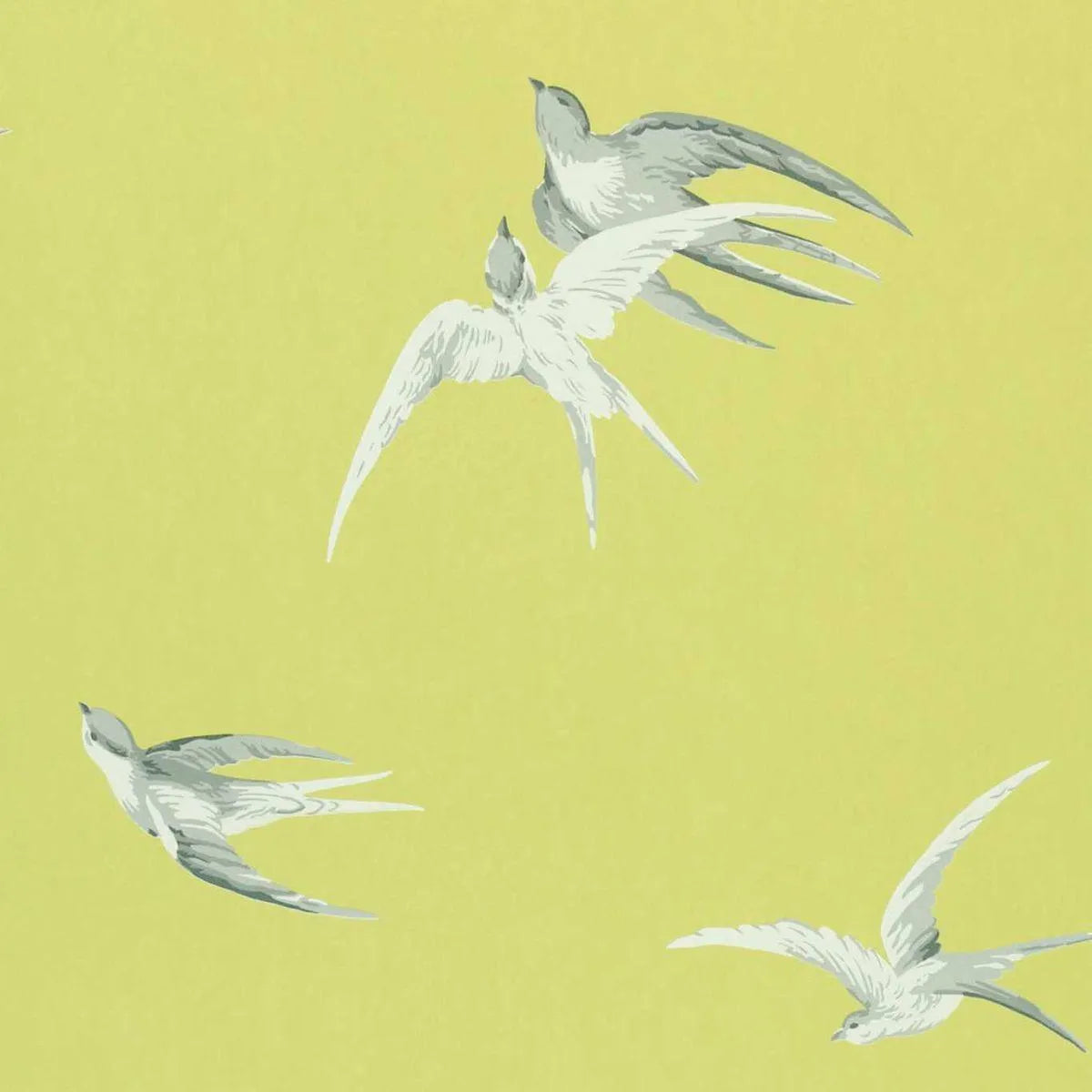 Swallows Wallpaper - Sanderson