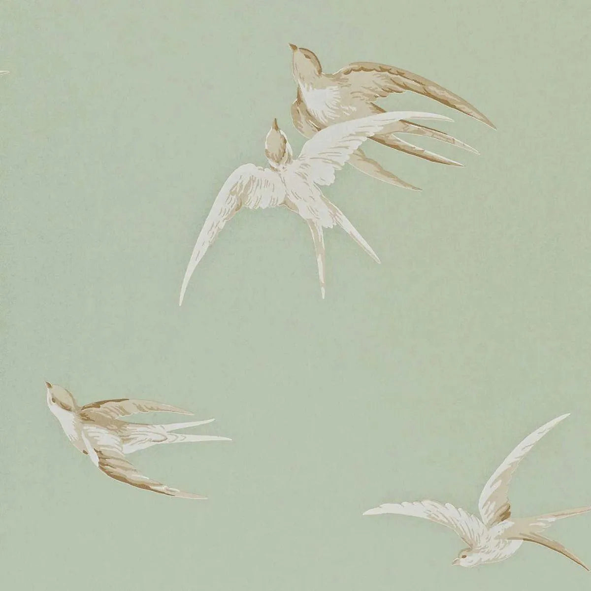 Swallows Wallpaper - Sanderson