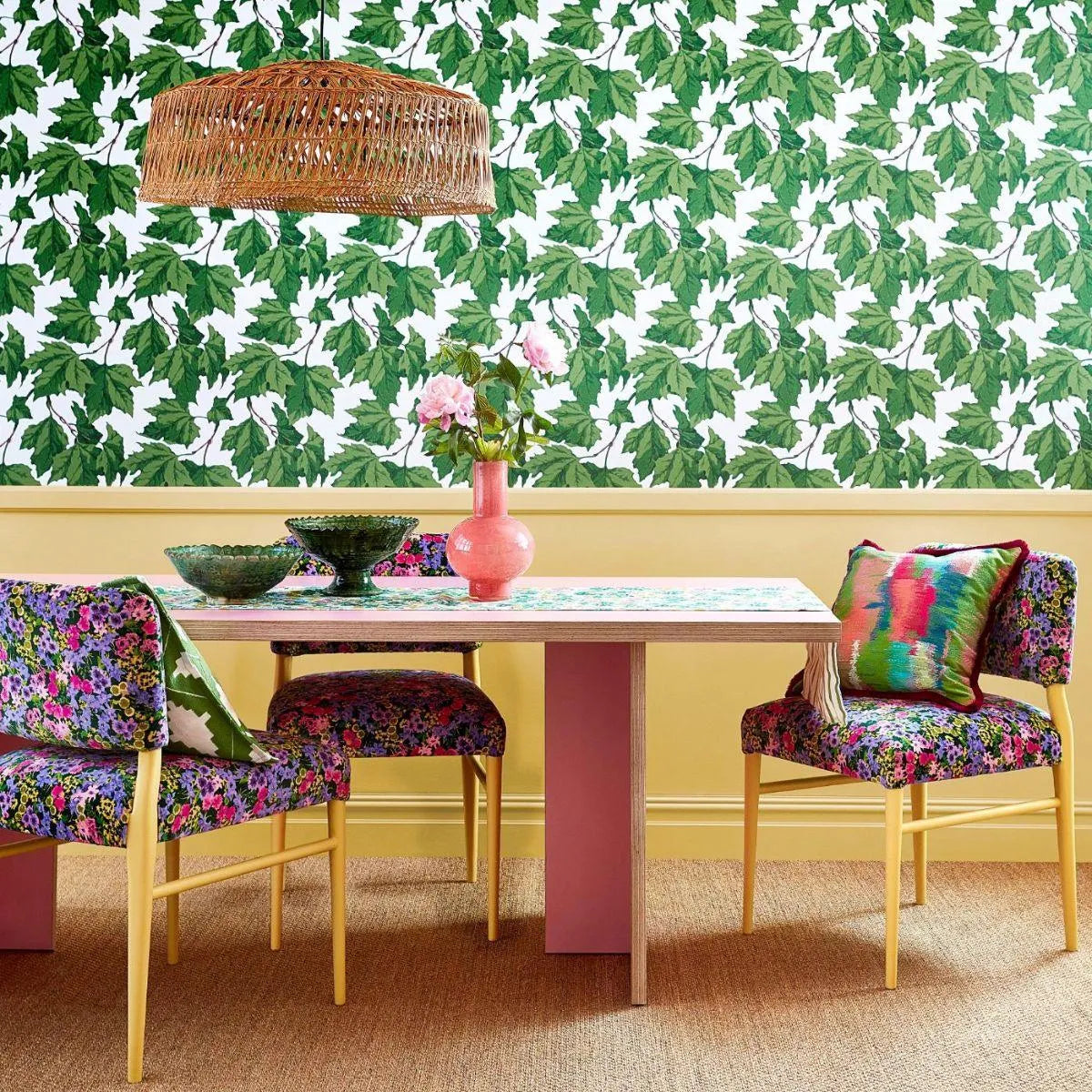 Dappled Leaf Wallpaper - Harlequin X Sophie Robinson