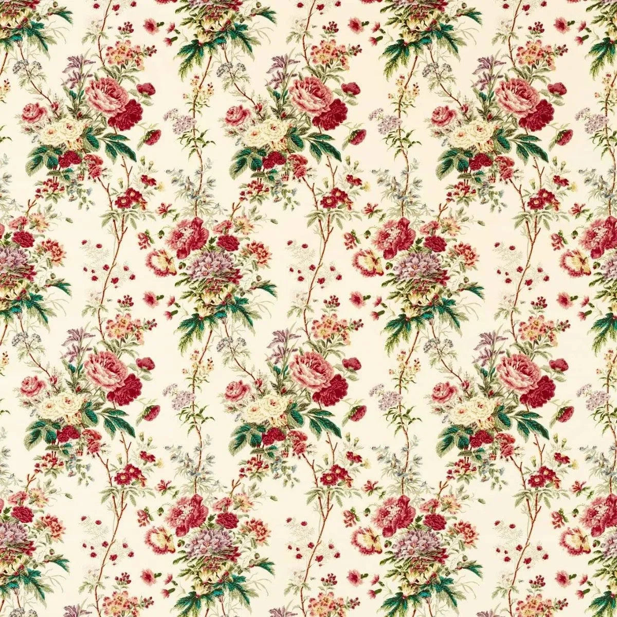 Lakeland Paradis Velvet Fabric - Sanderson x Giles Deacon