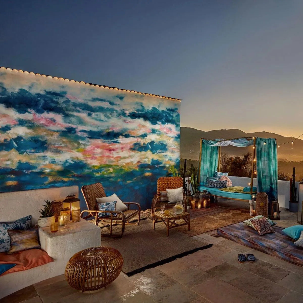 Nairobi Sunset Wallpaper - Clarke & Clarke X Breegan Jane