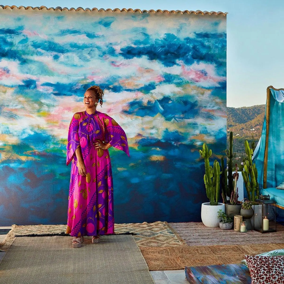 Nairobi Sunset Wallpaper - Clarke & Clarke X Breegan Jane