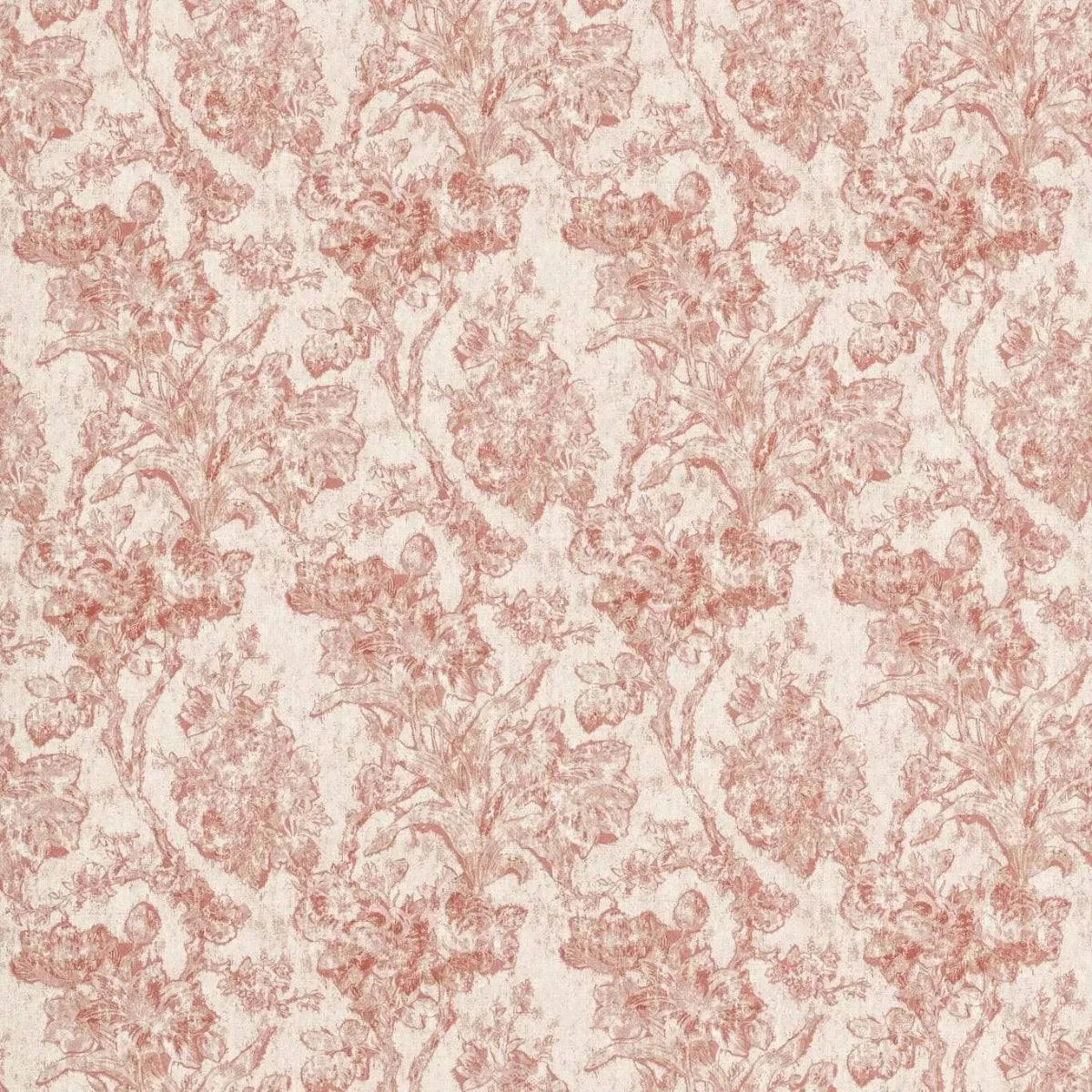 Fringed Tulip Toile Fabric - Sanderson x Giles Deacon