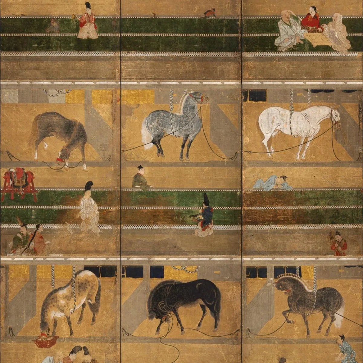 Horse Stable Wallpaper - Mind The Gap