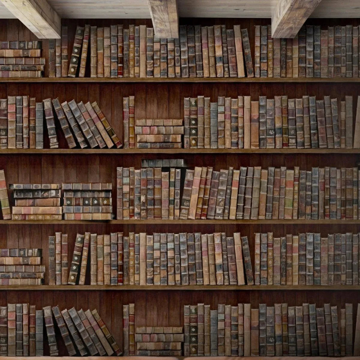 Book Shelves Wallpaper - Mind The Gap
