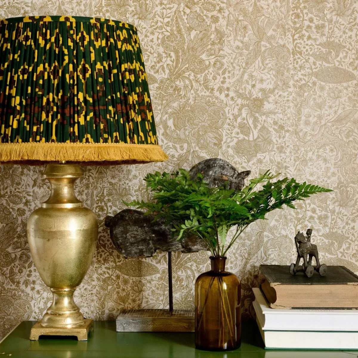 Sarkozi Embroidery Wallpaper - Mind The Gap