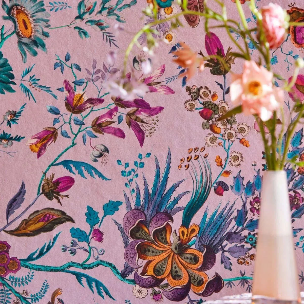 Wonderland Floral Wallpaper - Harlequin X Sophie Robinson