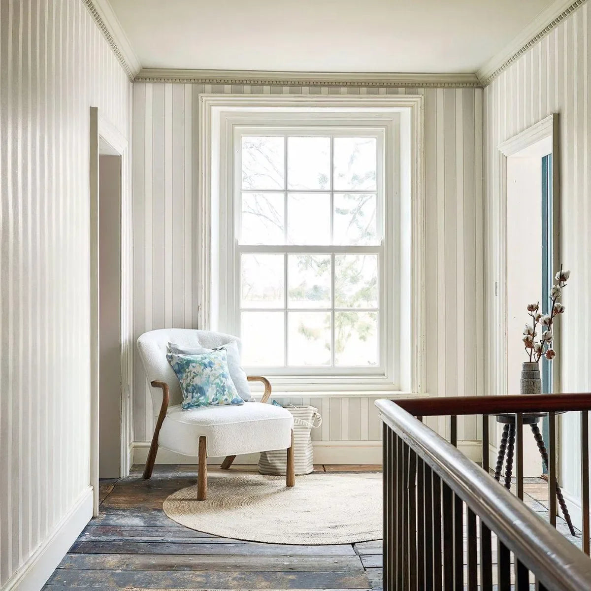 Sonning Stripe Wallpaper - Sanderson