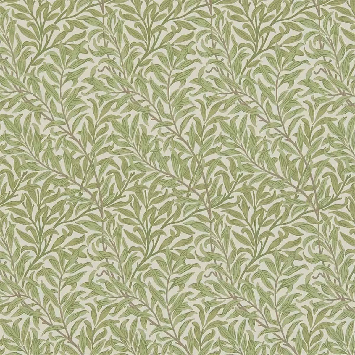 Willow Boughs Artichoke/Olive Fabric - Morris & Co