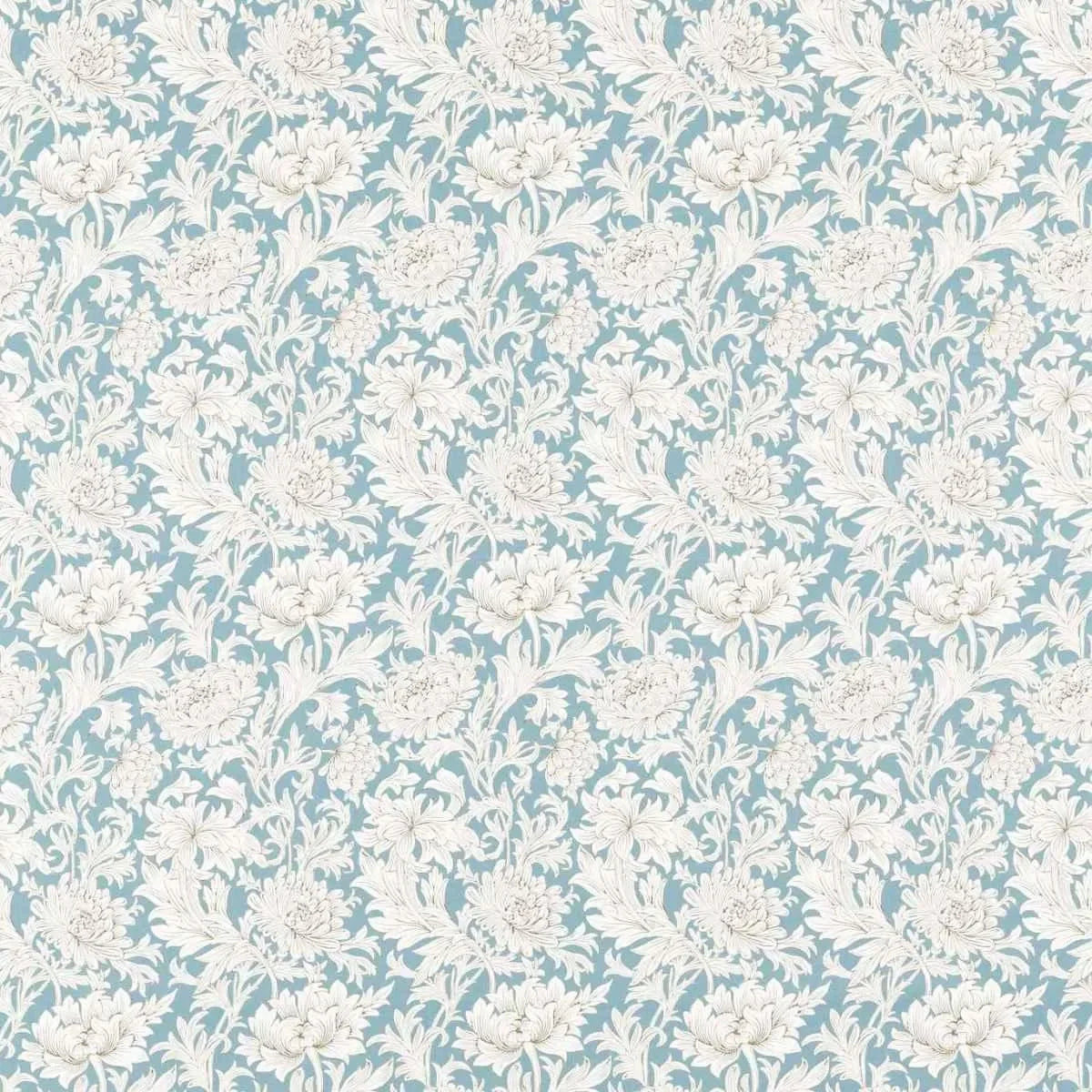Crysanthemum Toile Fabric - Morris & Co