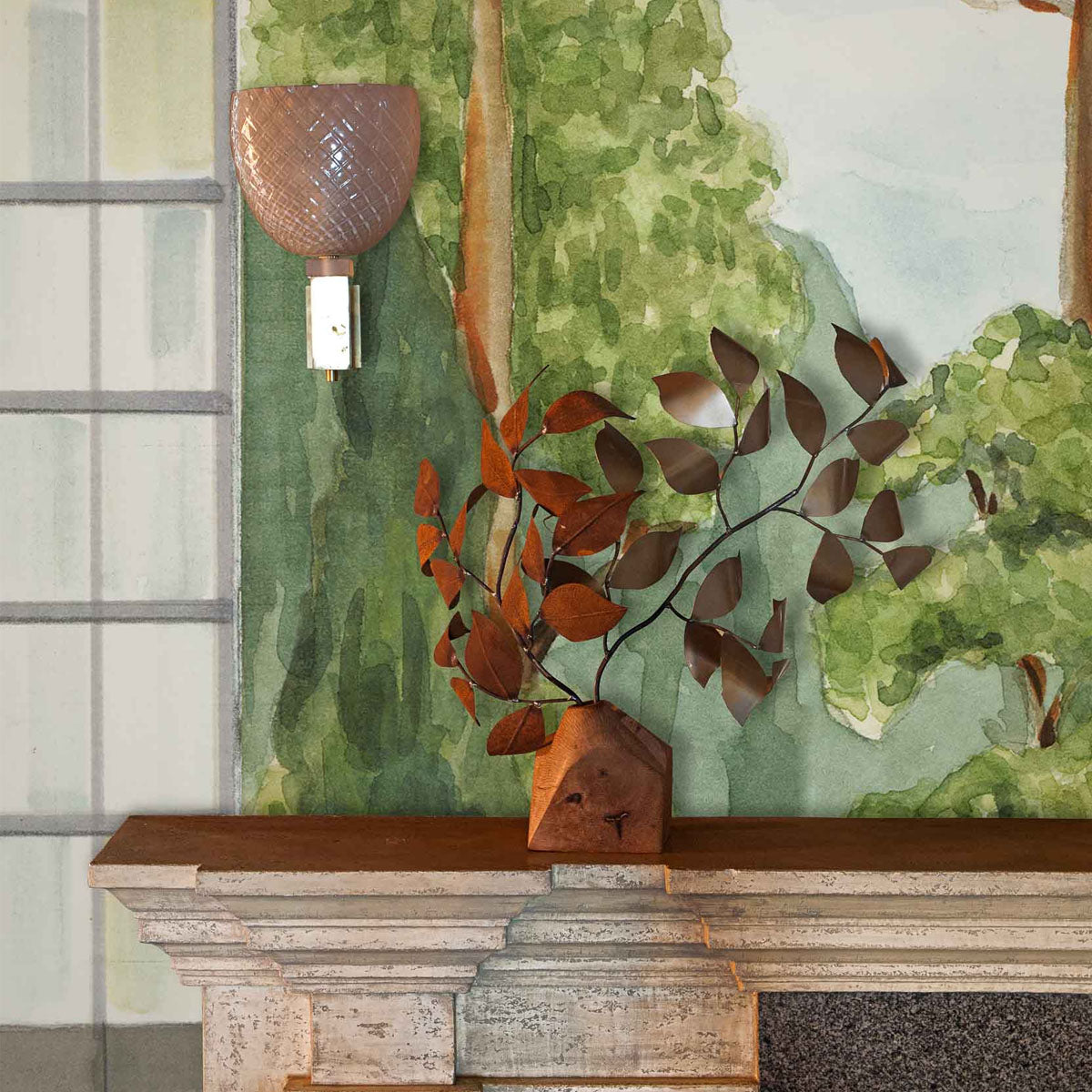 Urban Garden Mural Wallpaper - Coordonne