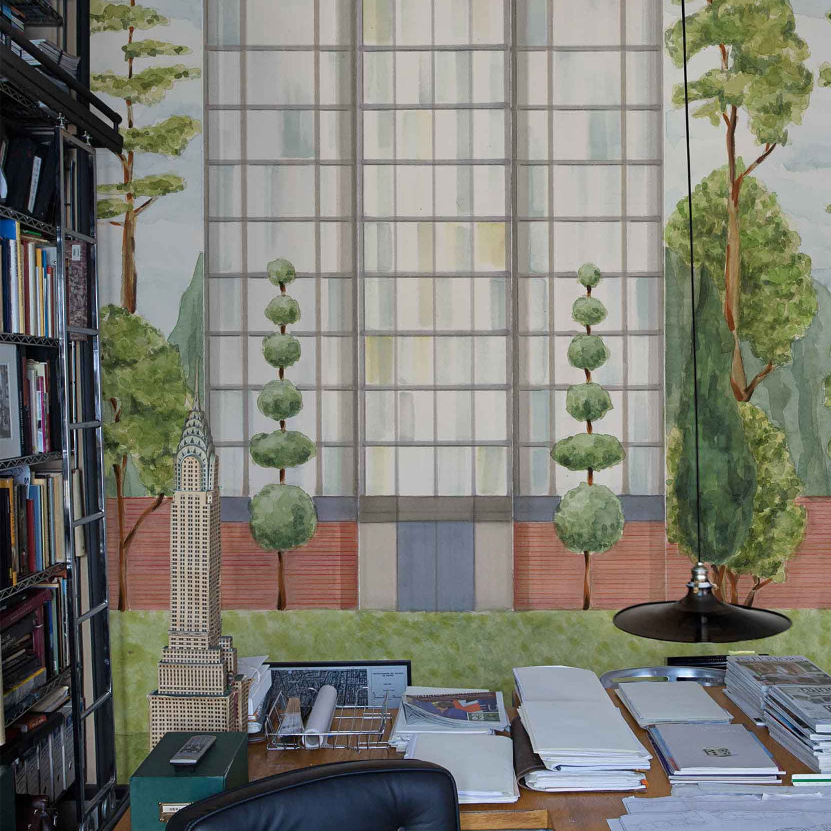 Urban Garden Mural Wallpaper - Coordonne