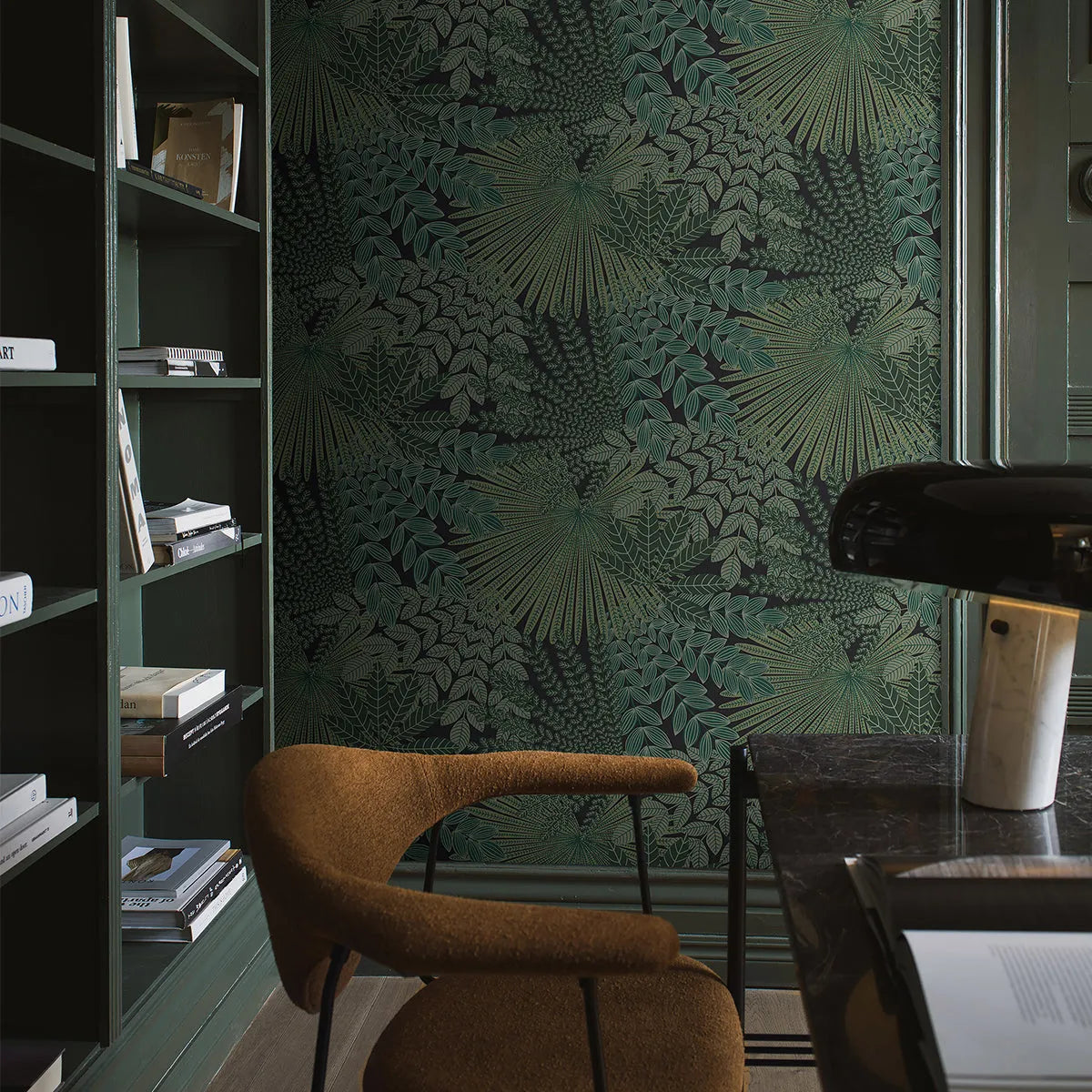 Velvet Leaves Wallpaper - Borastapeter