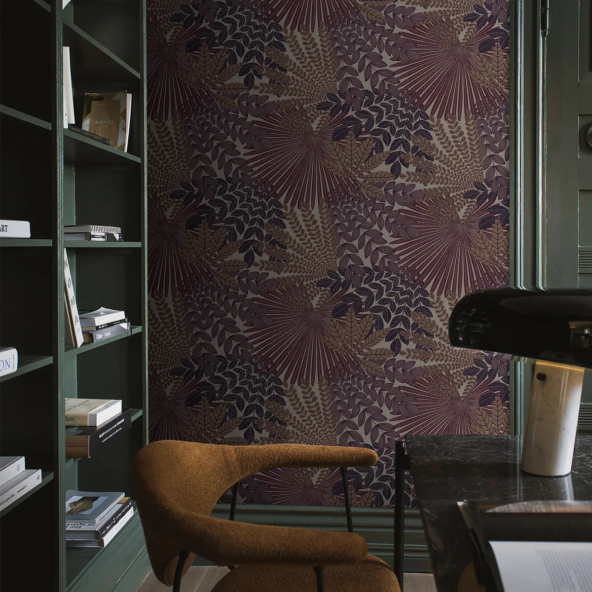 Velvet Leaves Wallpaper - Borastapeter