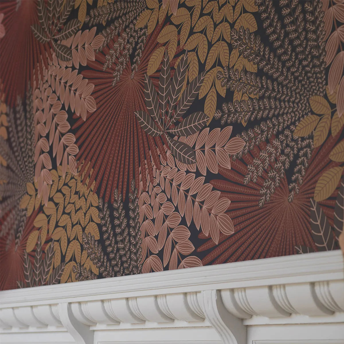 Velvet Leaves Wallpaper - Borastapeter