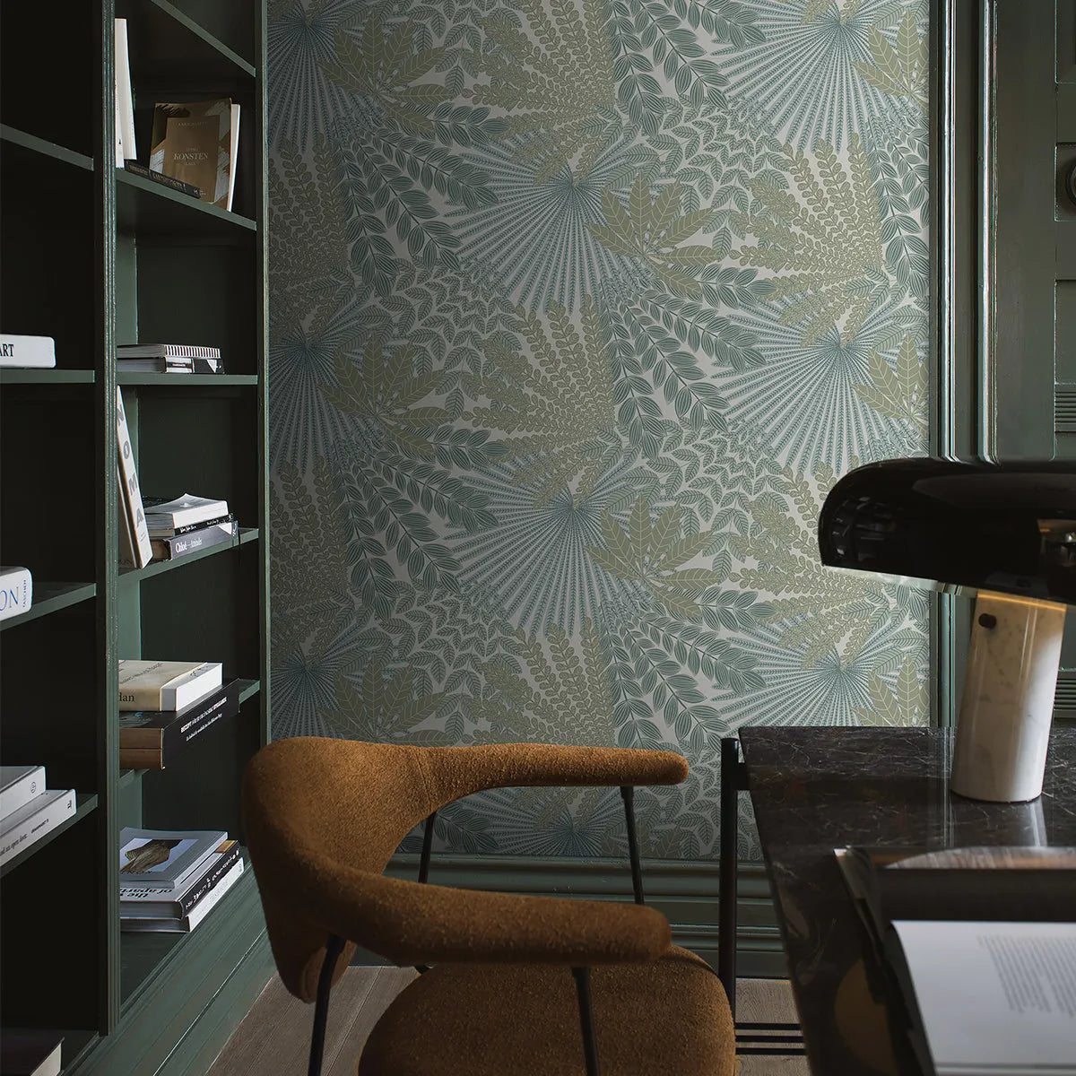 Velvet Leaves Wallpaper - Borastapeter