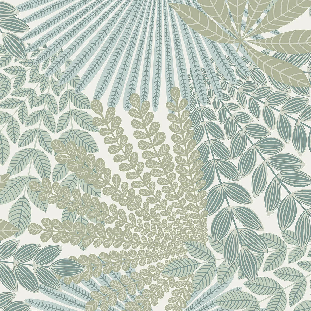 Velvet Leaves Wallpaper - Borastapeter