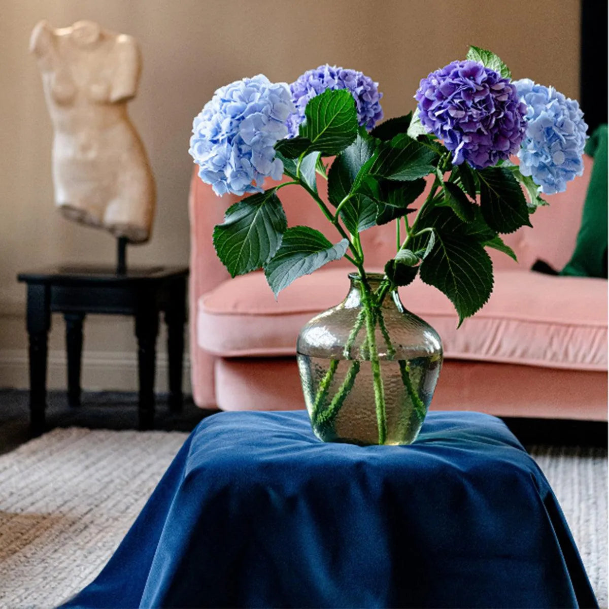 Cotton Velvet Fabric - Mind The Gap