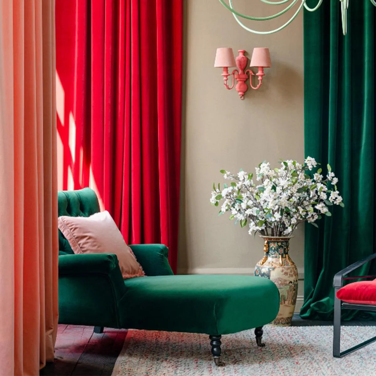 Cotton Velvet Fabric - Mind The Gap