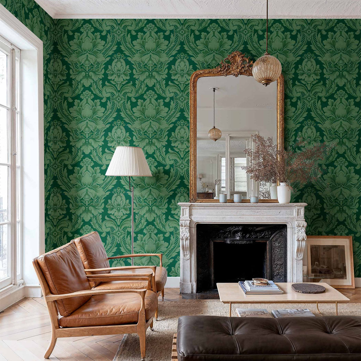 Venetian Damask Wallpaper - Coordonne