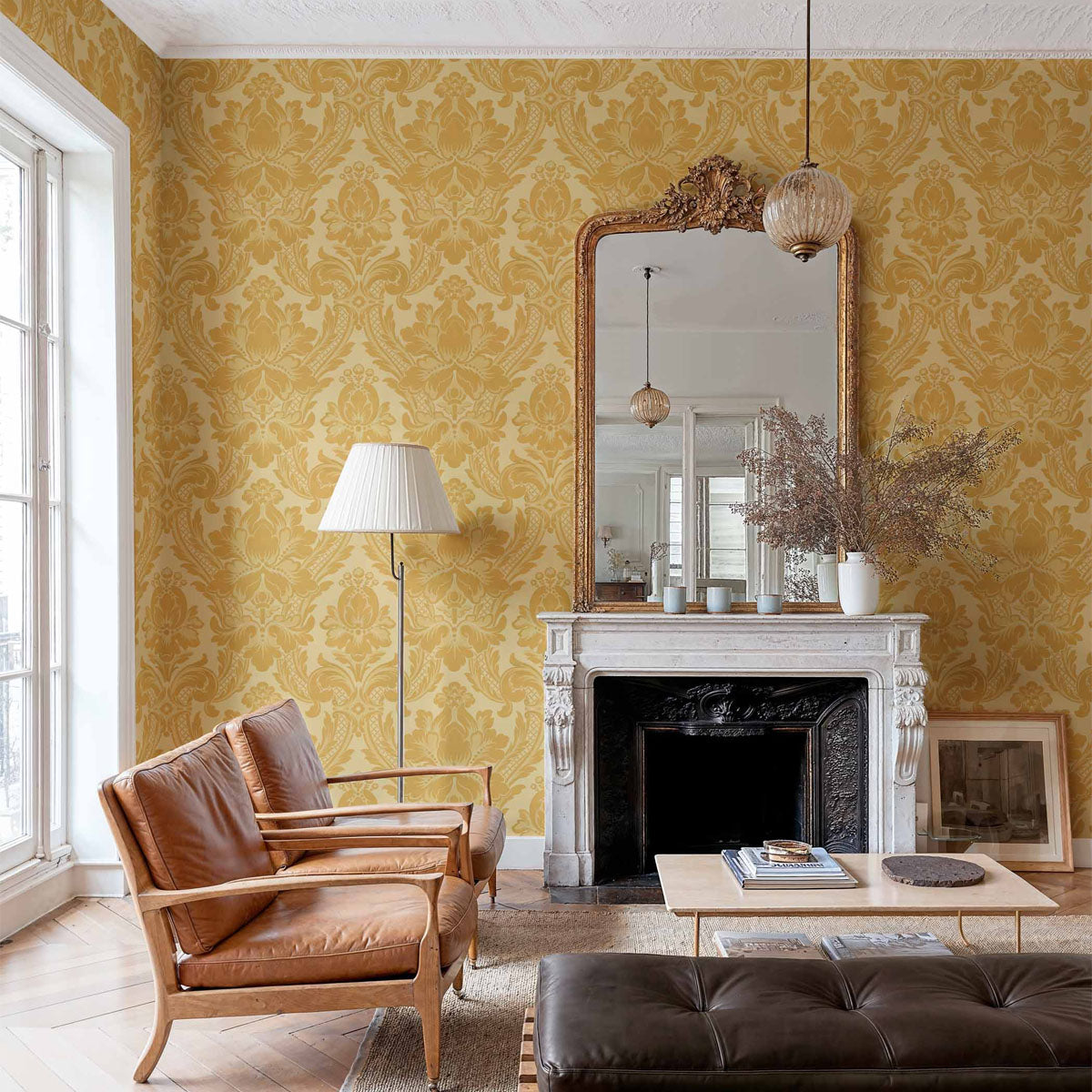 Venetian Damask Wallpaper - Coordonne