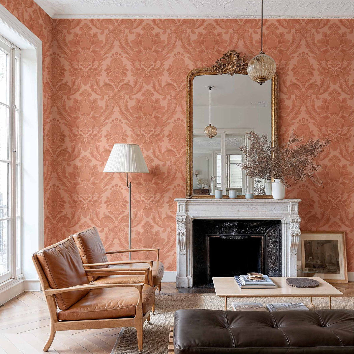Venetian Damask Wallpaper - Coordonne