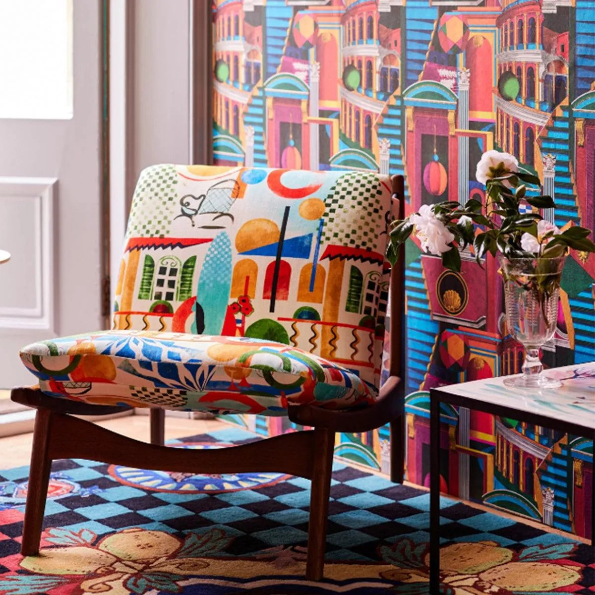 Veranda Fabric - Mind The Gap